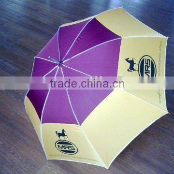 70cm*8k strong fiberglass ribs and aluminum shaft grand automatic straight UV golf sun umbrellas