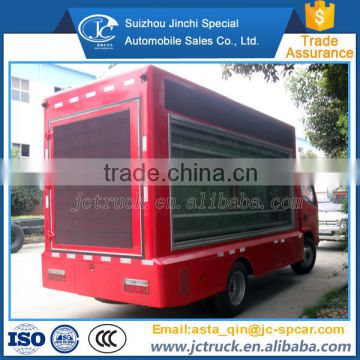 Famous RHD truck mobile advertising led display distribution