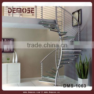 prefab glass stairs for small houses