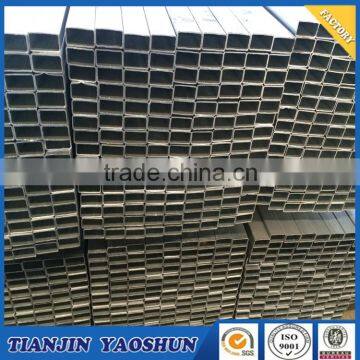 Z60 pre-galvanized steel square pipe/galvanized pipe manufacturer