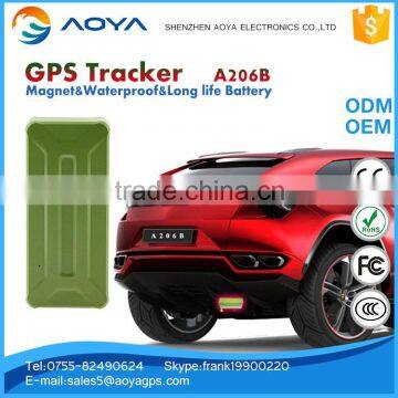 Portable GPS Tracker Waterproof for luggage container vehicle GPS satellite tracking device