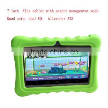 Factory Supply Kids Tablet 7 Inch Android for Kids,Quad Core, Dual OS photo-2