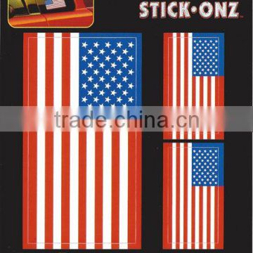 American Flag Decal Set