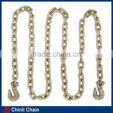 US Type G80 Chains With G70 Grab Hook,Ratched Type load binders