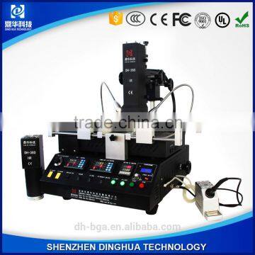 Bga pick and place machine with 2 in 1 head for motherboard chip repair soldering desoldering DH-390