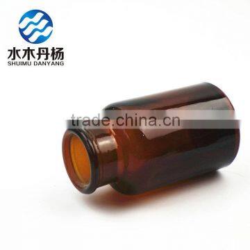 250ml Amber Laboratory Glass Wide Mouth Reagent Bottle Pharmaceutical Glass Bottle photo-3