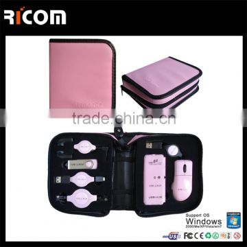 laptop travel kits,desktop travel kits,usb kit with pouch-KIT-001B--Shenzhen Ricom