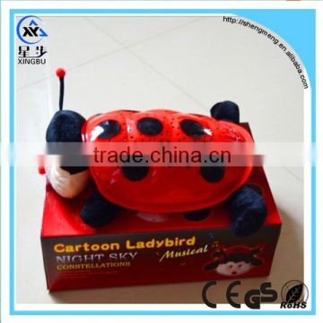 Music Cartoon Ladybird Night SKY Constellations Light                        
                                                                                Supplier's Choice