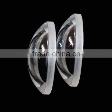 Barium fluoride coated optical lens