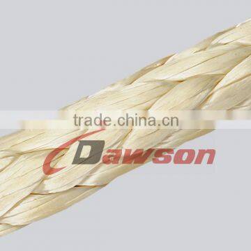 strong tensile colored UHMWPE polyester rope for sailing with CE