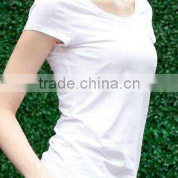 Cotton White Short-Sleeves t -shirt