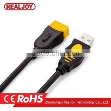 2016 Manufacturer High Quality Black High Speed Male to Female Extension Usb Cable photo-2