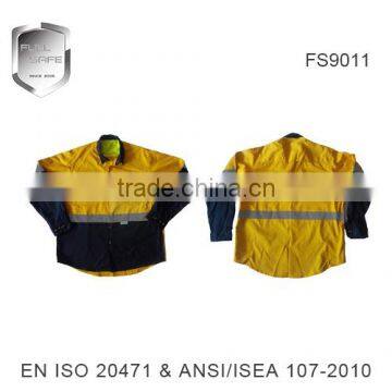 2016 safety hi vis long sleeve workwear