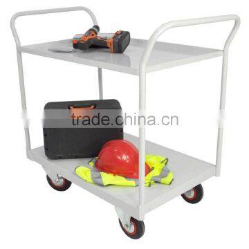 Fully Welded Steel 2 Tier Shelf workshop Trolley TR-02