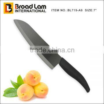 7'' Black Big Ceramic Chef knife, Kitchen Knife for boneless meat