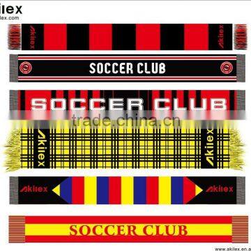 2014 world cup promotion wholesale custom soccer sport scarf