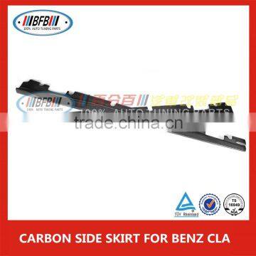 CLA-CLASS REZ STYLE CARBON FIBER SIDE SKIRTS AMG FOR MERCEDES CLA45 200 250 260