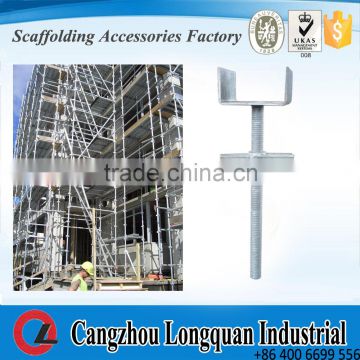 Scaffolding Material U Head Screw Jack Base Shoring Steel Prop for Sale