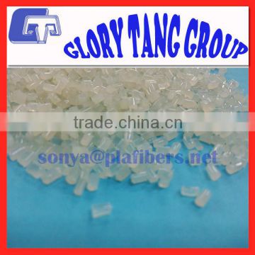 100 biodegradable resin granules,compost and use for injection molding