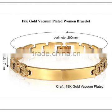 18K Gold Plated Glaze Bracelet photo-4