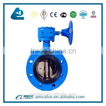 Double-eccentric Center Soft Seal Flanged Butterfly Valve photo-5