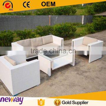 All Weather Outdoor Furniture Rattan Sectional Living Room Sofa with Low Price