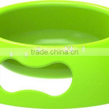 Pet bowl(Forsted bowl-large)-dog bowl & cat bowl & plastic bowl