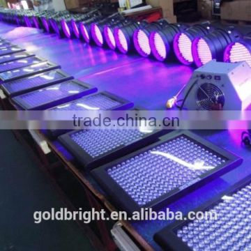 2ch dmx512 panel 216pcs x 10mm uv led blacklights uv lighting