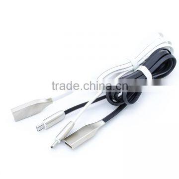 Newest Zinc Alloy Connector Micro USB Data Cable for Samsung Huawei Xiaomi Mobile Phones photo-5
