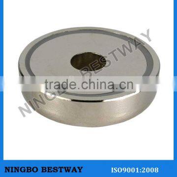 Neodymium Pot Magnet With Countersink