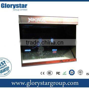 Advertising indoor video full color LCD screen holo showcase hologram 3D display