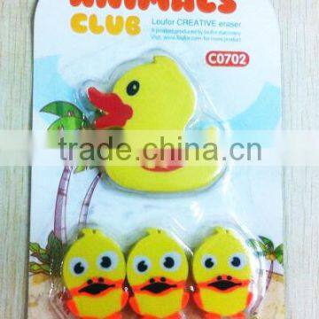hot selling fruit eraser and animal shape eraser