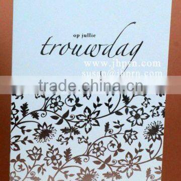 modern invitation card printing