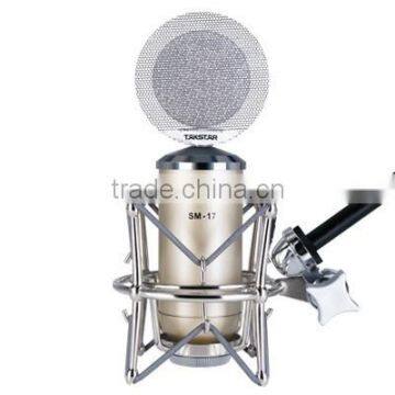 Large diaphragm condenser microphone/PC condenser recording microphone/Professional studio recording wired microphone