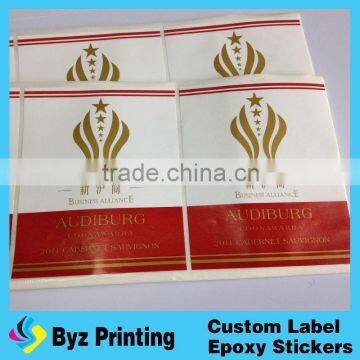 Custom Waterproof Permanent Self Adhesive Organic Juice Private Label