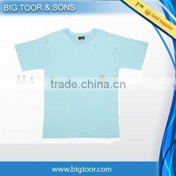 Sky Blue Color Plain T-shirt men ECO Friendly