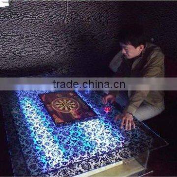 Multi touch games/projection games system for interactive bar