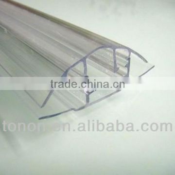 the connection guangdong polycarbonate connection SN01 snap cap for connection 16mm polycarboante sheet