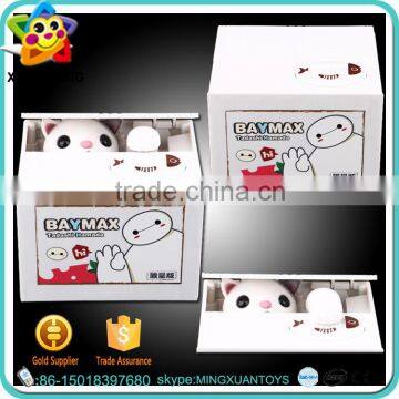 Hot style plastic unbreakable piggy bank electronic money box
