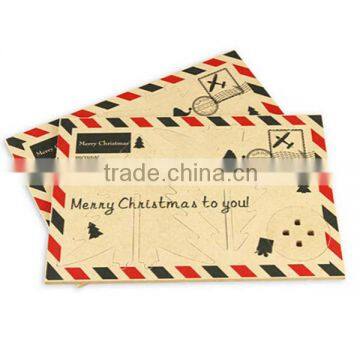 Greeting card square color paper envelope