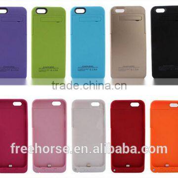 High quality OEM factory china li-ion polymer 2200 mAH plastic Battery case for iphone 5 battery charger for phone case