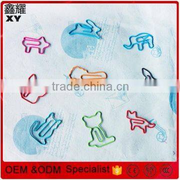 Professional factory customer animals lion shape paper clips