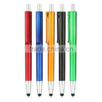 Colorful pen with hollow out style boby Touch Pen for phone B15310C