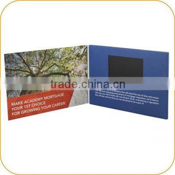 Private Label 5" Pre-loaded Promo Clip LCD Advertising Video Brochure Player
