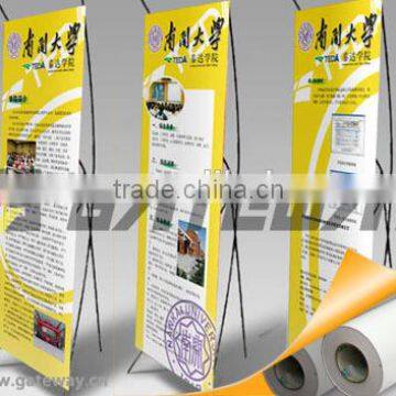 eco solvent X-frame PVC,glossy outdoor X-frame PVC,hard PVC film