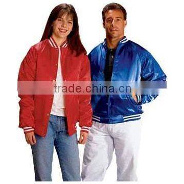 custom satin baseball jackets / custom satin varsity jackets / custom satin letterman jackets