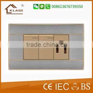 England Style High Quality 3G Stainless Steel Switch photo-6