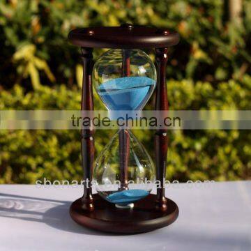wooden sand clock/sand timer