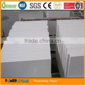 Artificial Stone Crystal White Marble Tiles