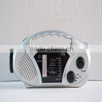 Protable Emergency FM/AM/SW Mobile charge radio